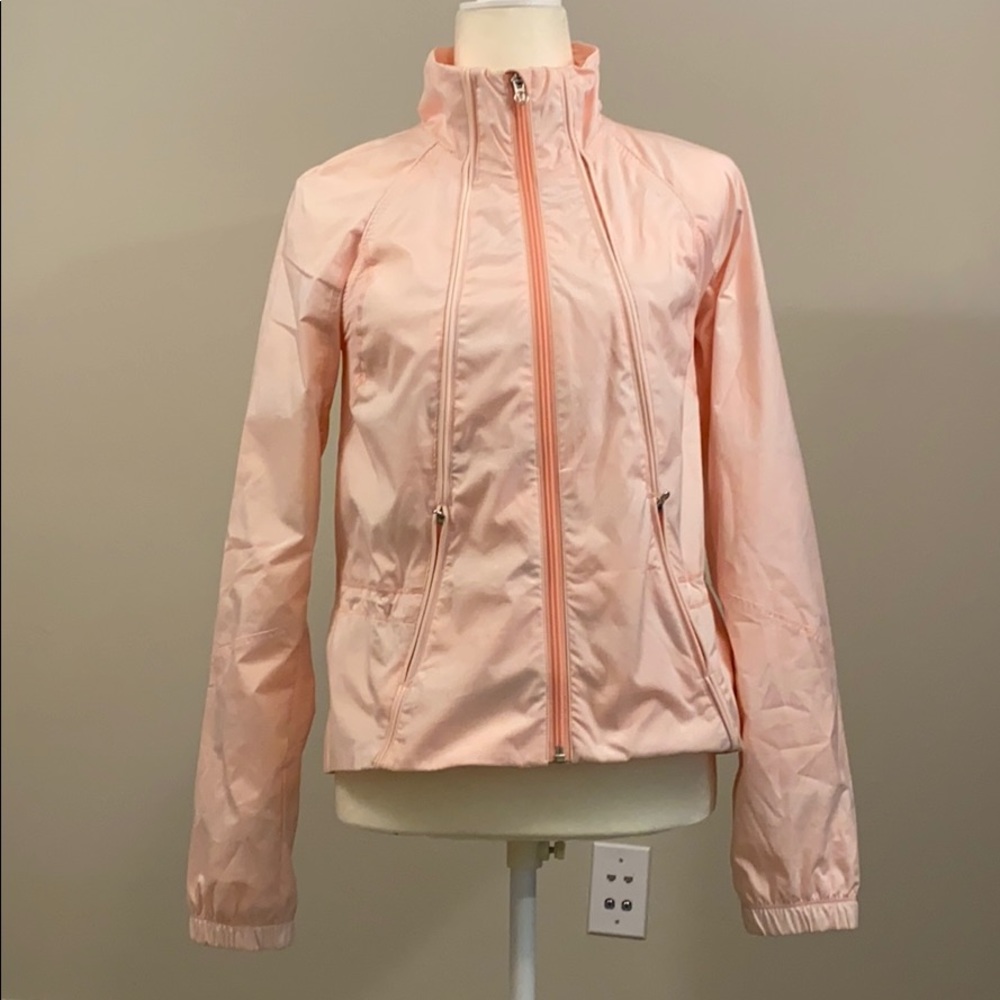 Lululemon Athletica Running Pink Shimmer Jacket
